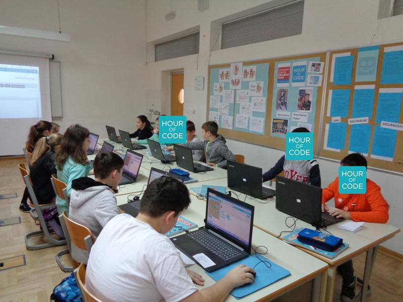 Sat kodiranja Hour of Code II. O akovec